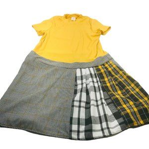 Wonder Nation Girl's Size Large 10-12 Plus Short Sleeve Dress Preowned